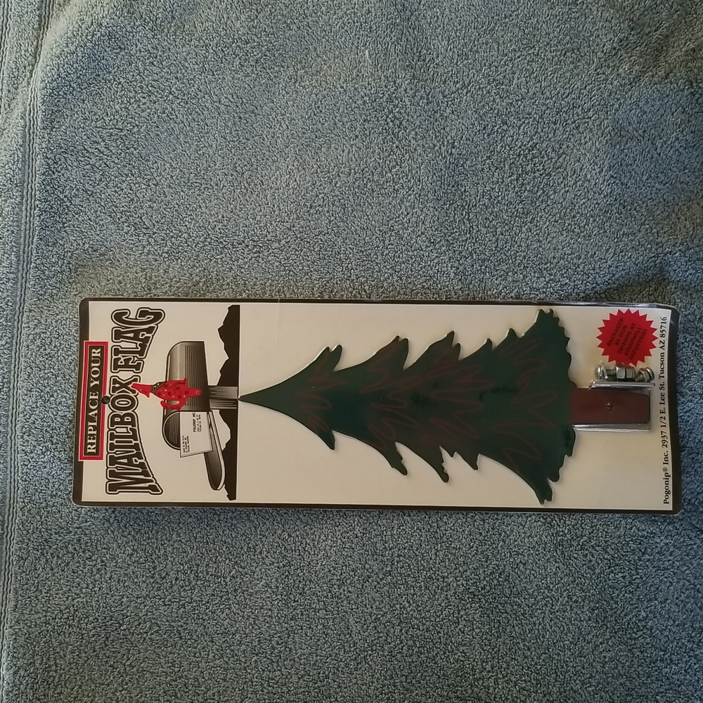 Pogonip Tree Mailbox Flag